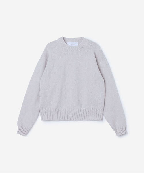 美品　W. J. HENDERSON ファインラムズウール クルーネックベスト ニット W. J. HENDERSON SCOTLAND | ラムズウール クルーネック