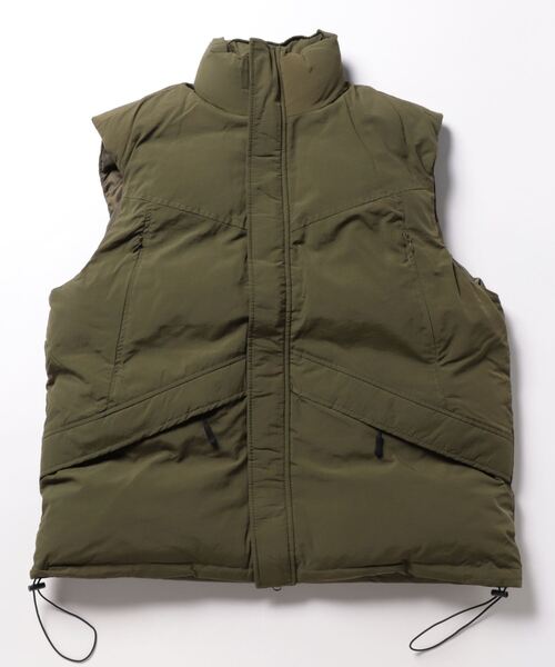 THISIS ダウンベスト ベスト ビッグシルエット ナイロンワッシャー