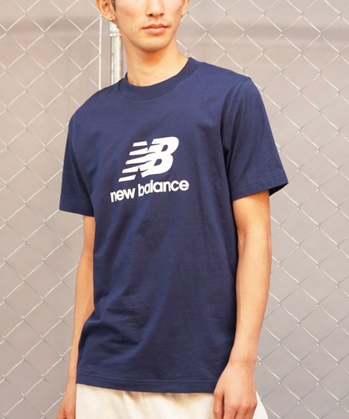 tシャツ Tシャツ メンズ new balance/ニューバランス 半袖Tシャツ ショートスリーブ ロゴプリント MT41502｜zozo｜05