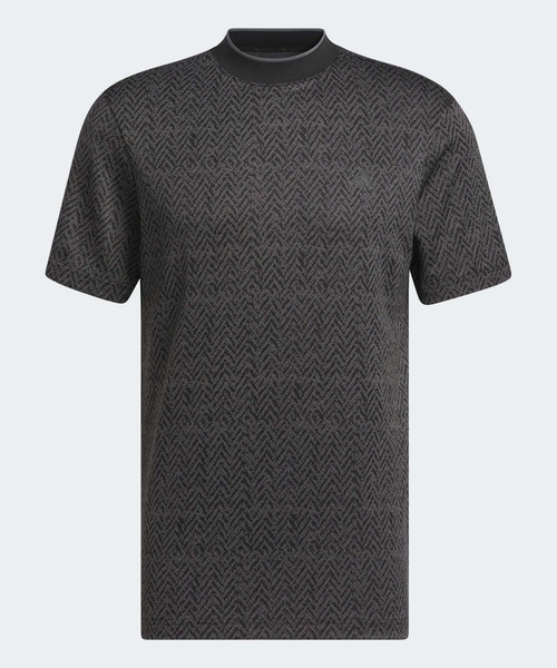 adidas tシャツ ミニヘリンボーン ストレッチドライモック