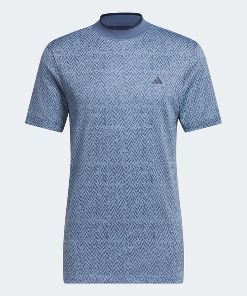 adidas - adidas アディダス　ADIDAS　ストレッチモックシャツ　GOLF adidas アディダス ゴルフ HEAT.RDY バックグラフィック モック