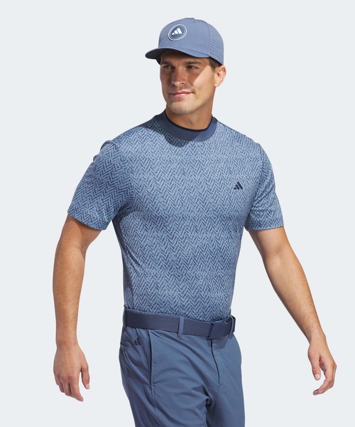 メンズ tシャツ Tシャツ ミニヘリンボーン ストレッチドライモック「adidas Golf/アディダスゴルフ」｜zozo｜12