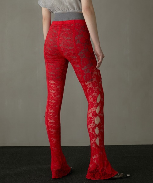 PRANK PROJECT レギンス レースフレアレギンス / Lace Flare Leggings 