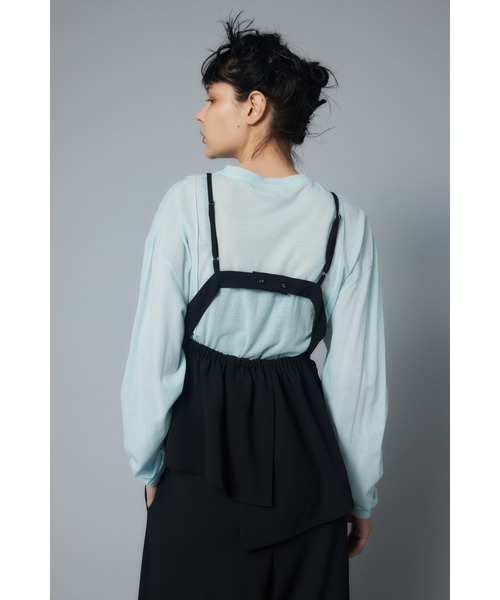 HeRIN.CYE キャミソール Back open camisole バックオープン