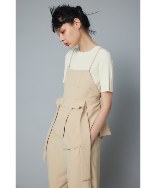 HeRIN.CYE キャミソール Back open camisole バックオープン
