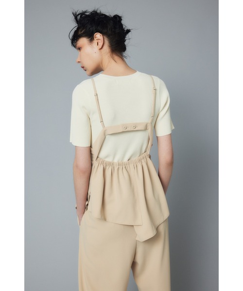 HeRIN.CYE キャミソール Back open camisole バックオープン