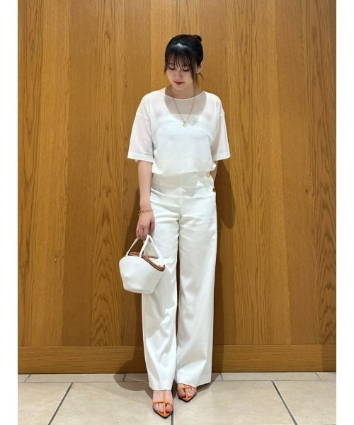allureville ニット セーター スパークルヤーンプルオーバー