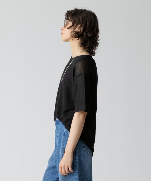 allureville / アルアバイル スパークルヤーンプルオーバー スパークルヤーンプルオーバー|allureville OFFICIAL SITE