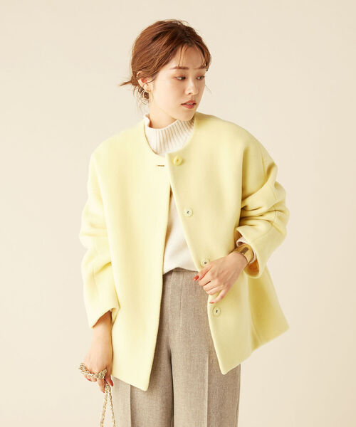 Eimee Law マーブルシャギーロングコート マーブルシャギーロングコート Eimee Law│Eimee Law & LHELBIE