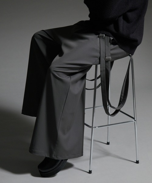 cussil（クシル） スラックス 「cussil/クシル」ドレープルーズ