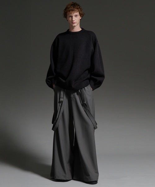 cussil（クシル） スラックス 「cussil/クシル」ドレープルーズ