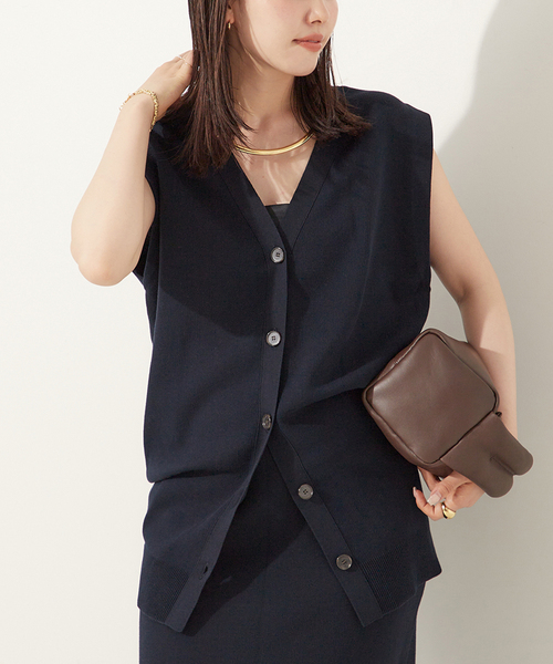 plage（プラージュ） ニット セーター CRAFT curvy カーディガン
