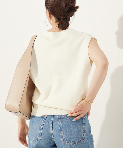 plage ニット セーター CRAFT curvy カーディガン レディース