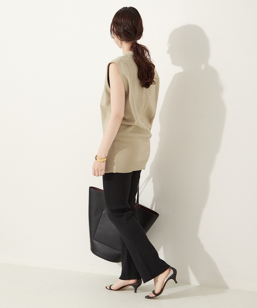 plage ニット セーター CRAFT curvy カーディガン レディース