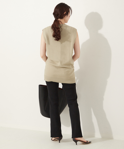 plage ニット セーター CRAFT curvy カーディガン レディース