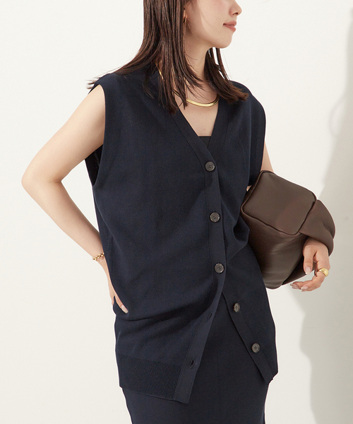 【plage】CRAFT curvy カーディガン plage ニット セーター CRAFT curvy カーディガン レディース