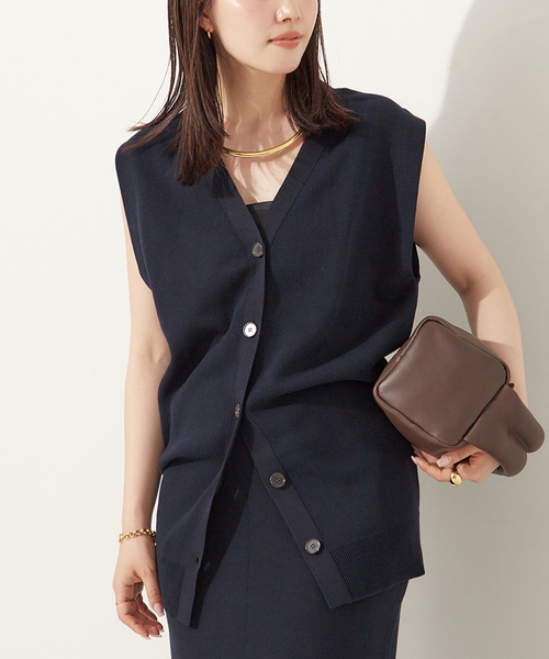 【plage】CRAFT curvy カーディガン plage ニット セーター CRAFT curvy カーディガン レディース