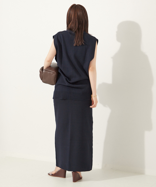 plage ニット セーター CRAFT curvy カーディガン レディース