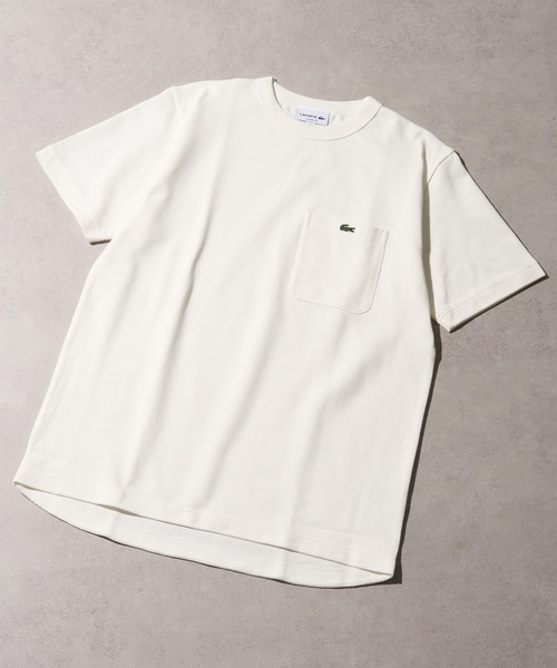 LACOSTE tシャツ 「LACOSTE」カノコポケットTシャツ TH4921-99