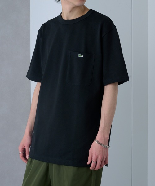 LACOSTE（ラコステ） スマホショルダー tシャツ 「LACOSTE」カノコ