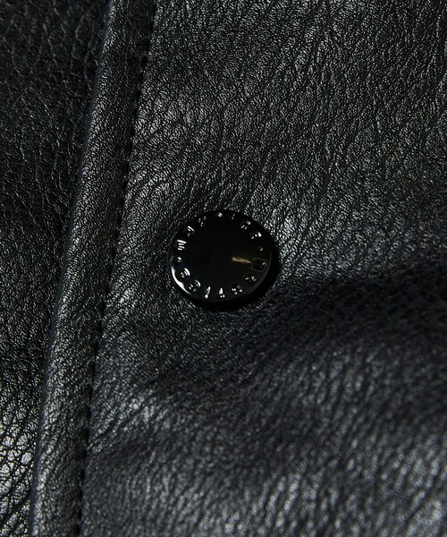 ジャケット・アウター nautica Arch Logo Leather Award Jacket NAUTICA/Arch Logo Leather Award Jacket｜Daytona Park(FREAK'S