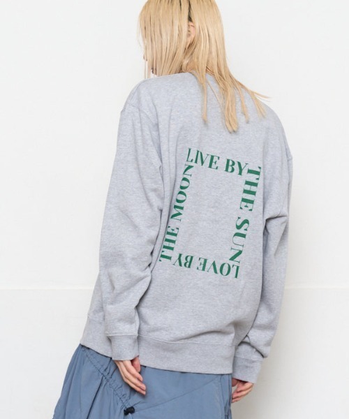 トレーナー スウェット Sun＆Moon Sweat サン＆ムーンスウェットカットソー レディース