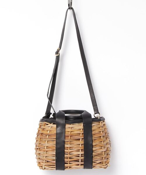 Flea Store Vegetal ブラック（Flea Store Vegetal かごバッグ