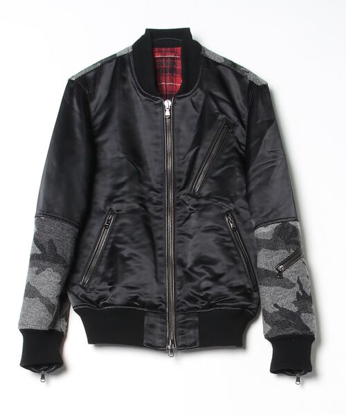 5351 POUR LES HOMMES」 ジップアップブルゾン 1 ブラック メンズ  