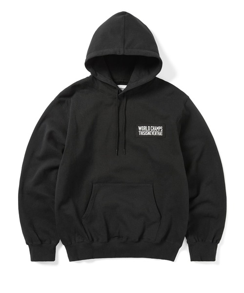さらに100円引き◆thisisneverthat◆Scrap Applique Hoodie thisisneverthat パーカー Scrap Applique Hoodie メンズ