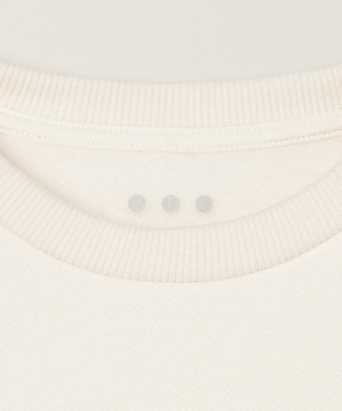 トレーナー スウェット スリークテリー プルオーバー レディース three dots トレーナー スウェット スリークテリー プルオーバー