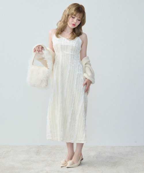 カーデセットカットレースワンピース SNIDEL｜カーデセットカットレースワンピース | Rakuten Fashion