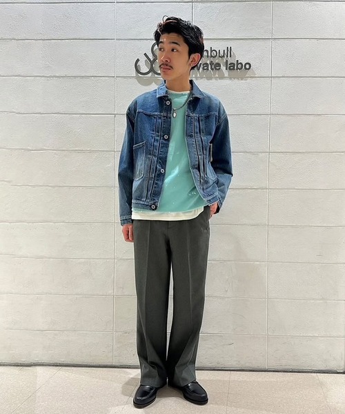 スラックス サイドラインスラックス メンズ_23