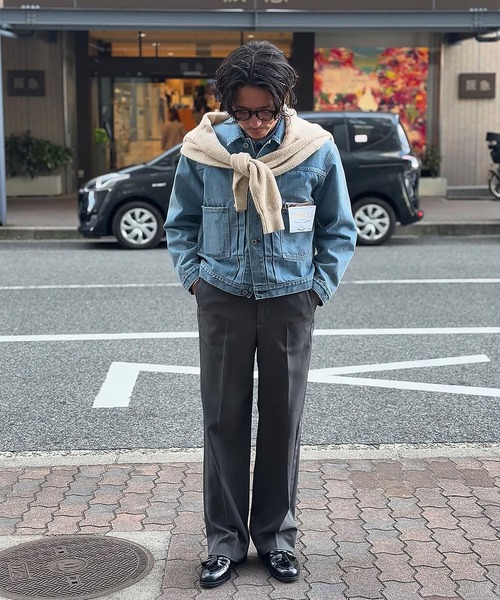 スラックス サイドラインスラックス メンズ_24