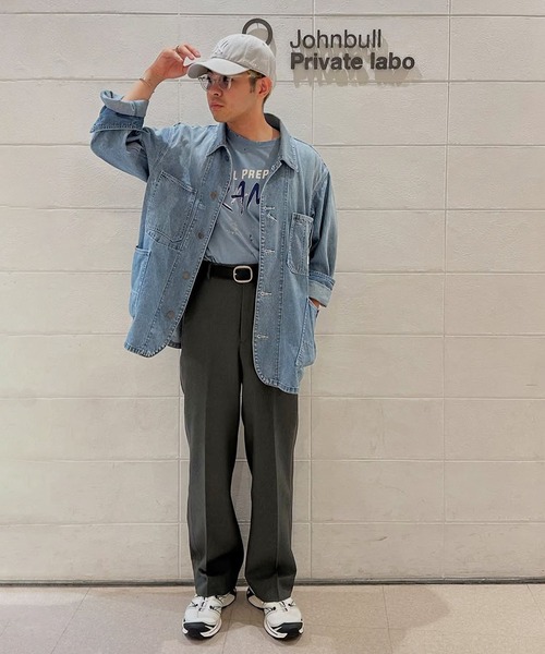 Johnbull（ジョンブル） スラックス サイドラインスラックス メンズ