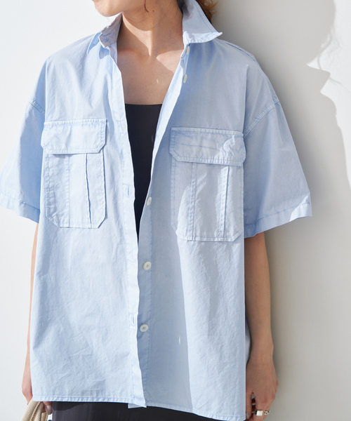 Spick＆Span 「Spick & Span」 半袖シャツ FREE グリーン