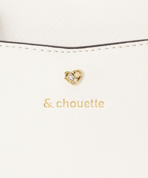 & chouette（アンドシュエット） ハンドバッグ 「推し事バッグ」クリア