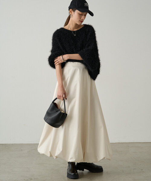 Loungedress スカート タフタバルーンスカート : ZOZOTOWN Yahoo
