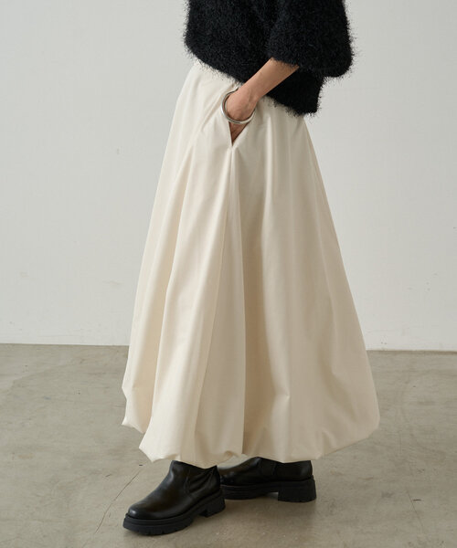 ⭐︎ 新品 タグ付 LOUNGEDRESS ラウンジドレス タフタバルーンスカート タフタバルーンスカート（スカート）｜LOUNGEDRESS（ラウンジ