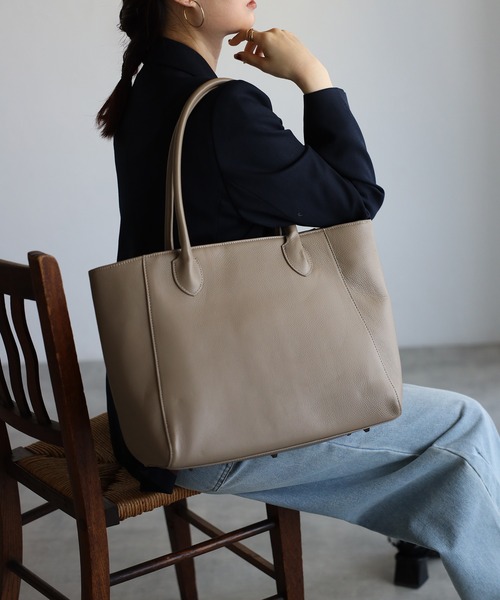 トートバッグ 「グッシオレザー」本革トートバッグ A4 ビジネス レディース メンズ | GUSCIO | 02