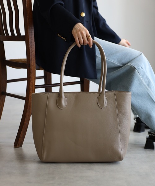 トートバッグ 「グッシオレザー」本革トートバッグ A4 ビジネス レディース メンズ | GUSCIO | 04