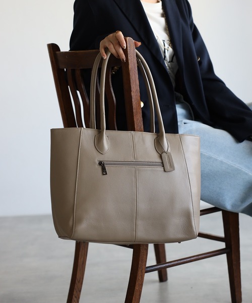 トートバッグ 「グッシオレザー」本革トートバッグ A4 ビジネス レディース メンズ | GUSCIO | 05