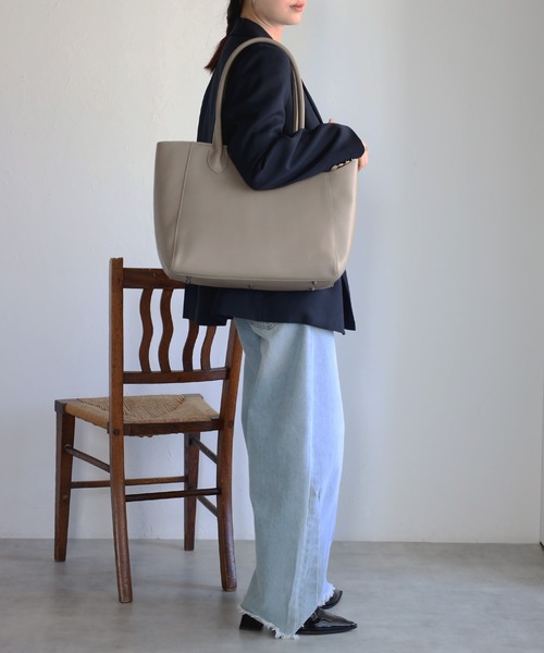 トートバッグ 「グッシオレザー」本革トートバッグ A4 ビジネス レディース メンズ | GUSCIO | 11