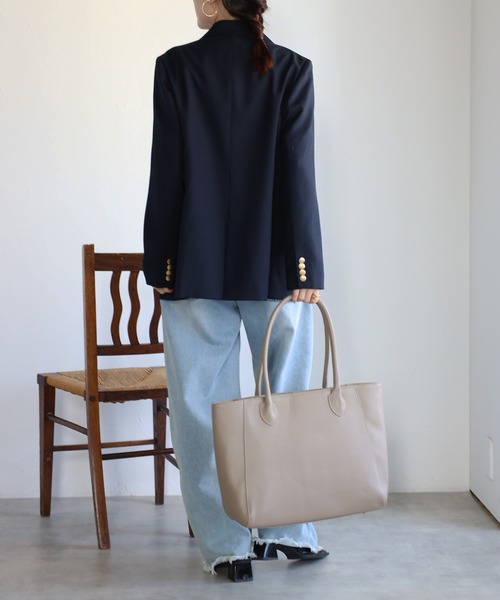 トートバッグ 「グッシオレザー」本革トートバッグ A4 ビジネス レディース メンズ | GUSCIO | 12