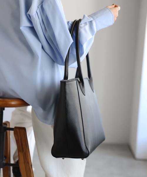 トートバッグ 「グッシオレザー」本革トートバッグ A4 ビジネス レディース メンズ | GUSCIO | 18
