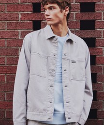 ラコステ　デニムジャケット LACOSTE デニムジャケット gジャン ヘビーオンスデニム