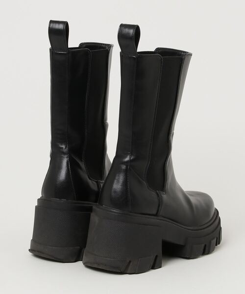 EMODA（エモダ） ブーツ MEDIUM ブラック レディース : ZOZOTOWN Yahoo