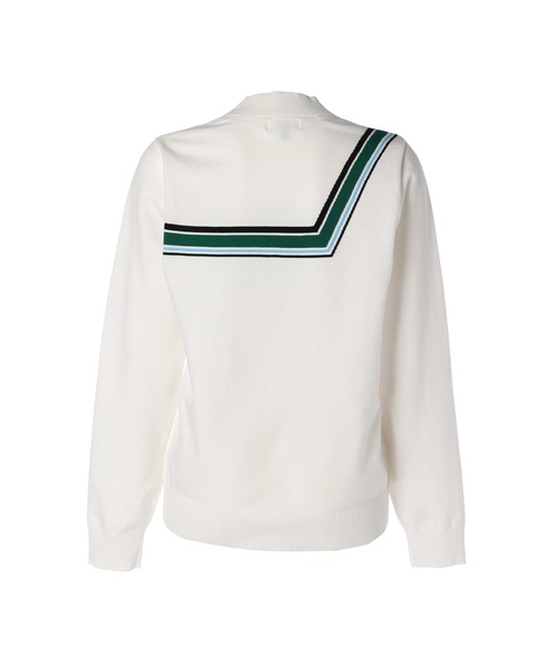 ニット セーター 「WAAC」WOMENS 変形ボーダーニット 長袖プルオーバー レディース ニット セーター 「WAAC」WOMENS 変形ボーダーニット 長袖プル