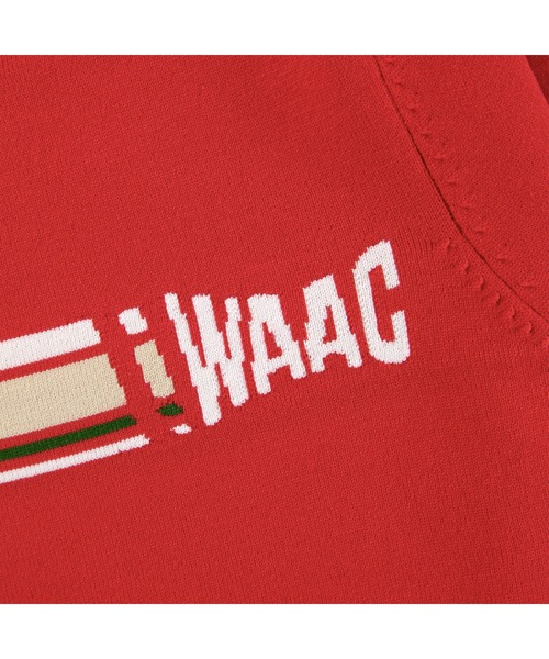 ニット セーター 「WAAC」WOMENS 変形ボーダーニット 長袖プルオーバー レディース ニット セーター 「WAAC」WOMENS 変形ボーダーニット 長袖プル