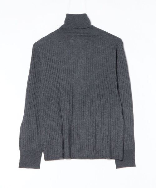 「MidiUmi」 タートルネックニット - グレー レディース_画像2
