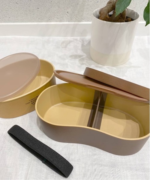 弁当箱 わっぱ風飯ごう型ランチボックス(L) / 291021 | LAKOLE | 04